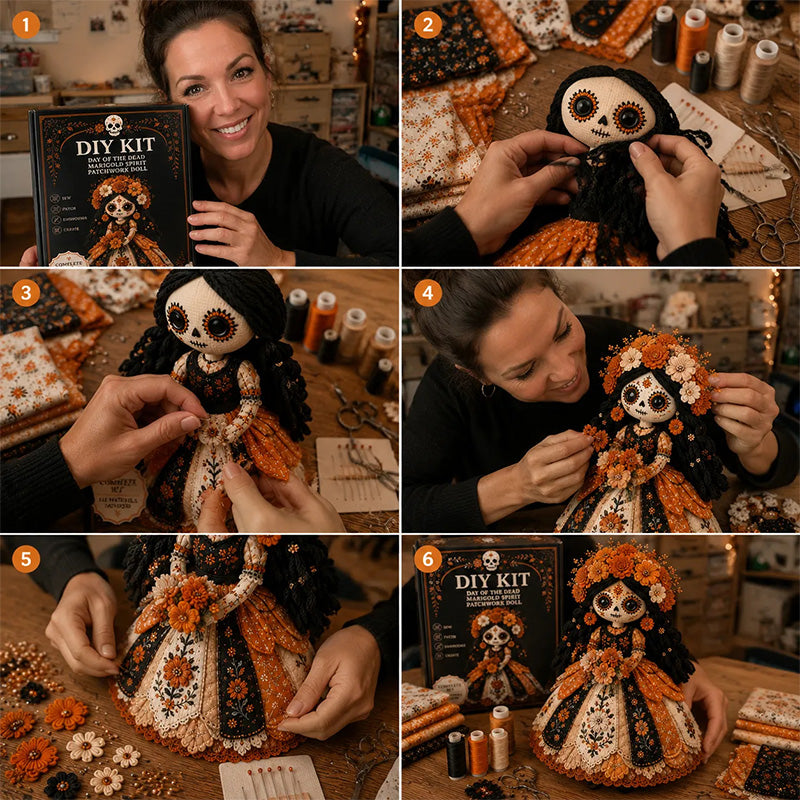 Skeleton Bride Craft Kit DIY Halloween Decoration Set