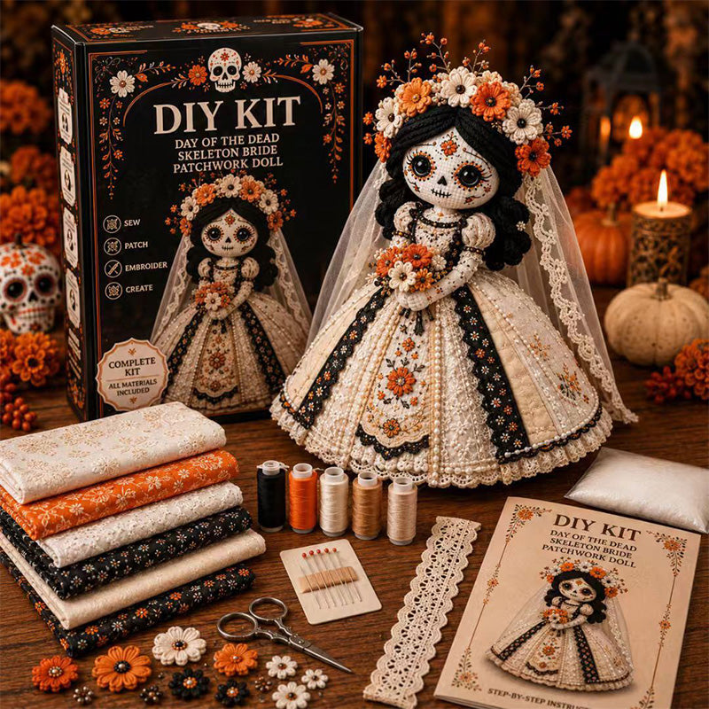 Skeleton Bride Craft Kit DIY Halloween Decoration Set