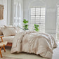 Elegant Pinch Pleat Duvet Cover Set