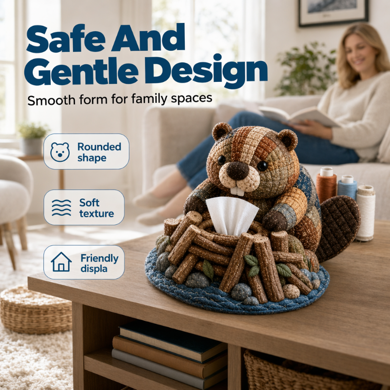 DIY Animal Tissue Holder Kit Koala Otter Wombat Beaver Kangaroo