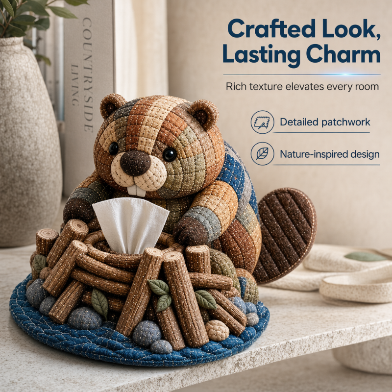 DIY Animal Tissue Holder Kit Koala Otter Wombat Beaver Kangaroo