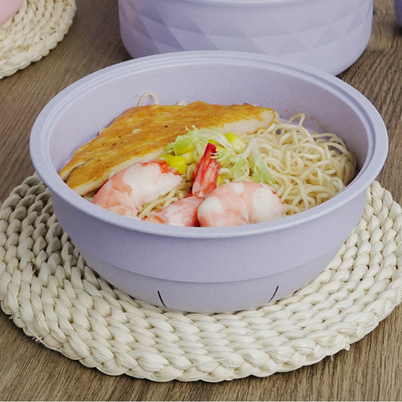 Multifunctional Ramen Bowl Set with Water Filter and Utensils