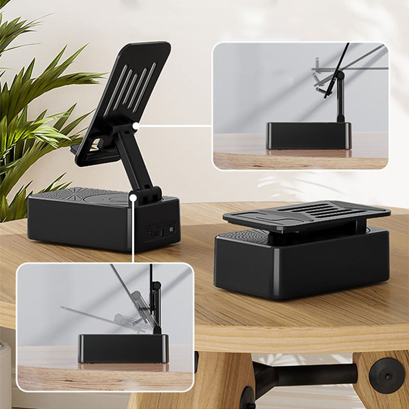3-in-1 Wireless Bluetooth Speaker Charging Station Phone Stand