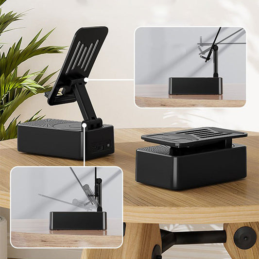 3-in-1 Wireless Bluetooth Speaker Charging Station Phone Stand