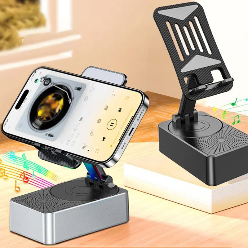 3-in-1 Wireless Bluetooth Speaker Charging Station Phone Stand