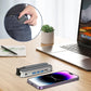 6-Level Adjustable Aluminum Laptop Stand with 4-Port USB Hub