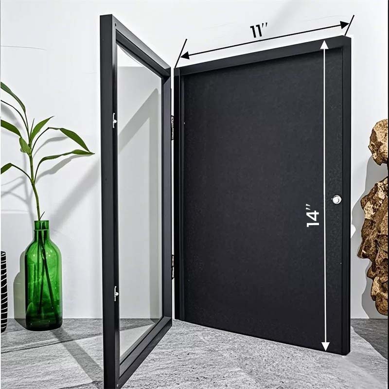 Magnetic Jersey Display Frame Solid Wood Crystal Clear Acrylic
