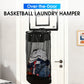 Over-the-Door Basketball Laundry Hamper