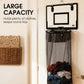 Over-the-Door Basketball Laundry Hamper