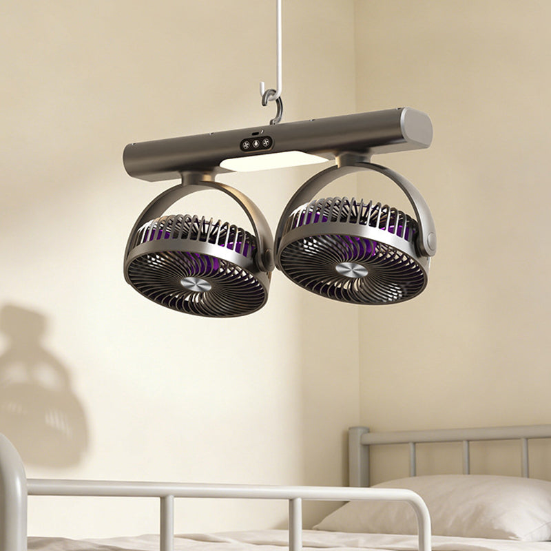 Dual Head Oscillating Ceiling Fan