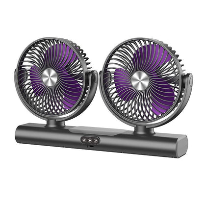 Dual Head Oscillating Ceiling Fan