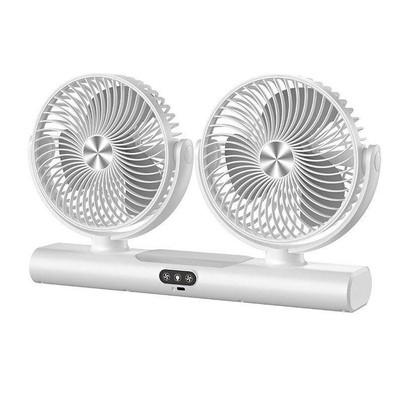 Dual Head Oscillating Ceiling Fan