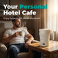 Compact Collapsible Travel Electric Kettle for Hotel Rooms and Camping