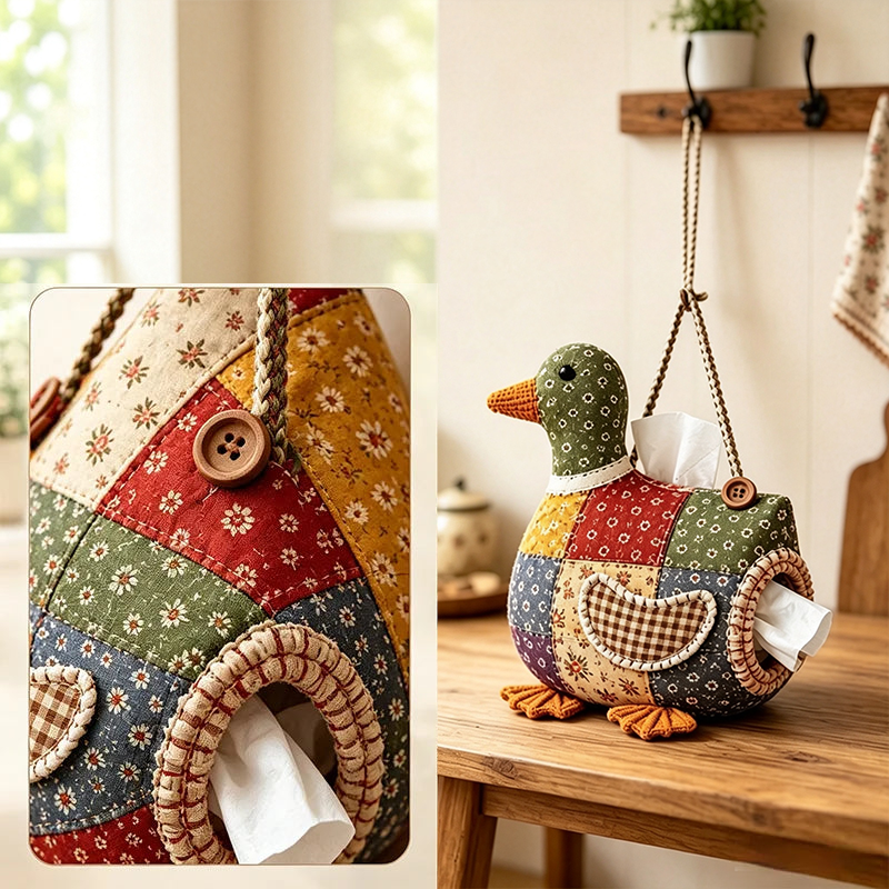 DIY Animal Tissue Holder Sewing Craft Kit
