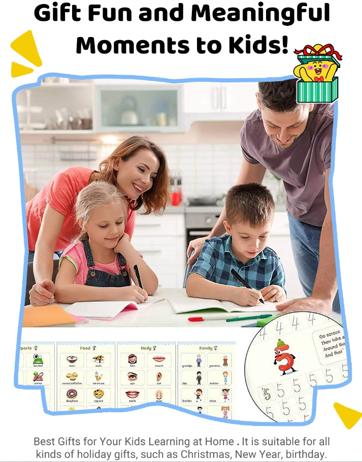 Children's Magic Copybooks Reusable Handwriting Practice Set