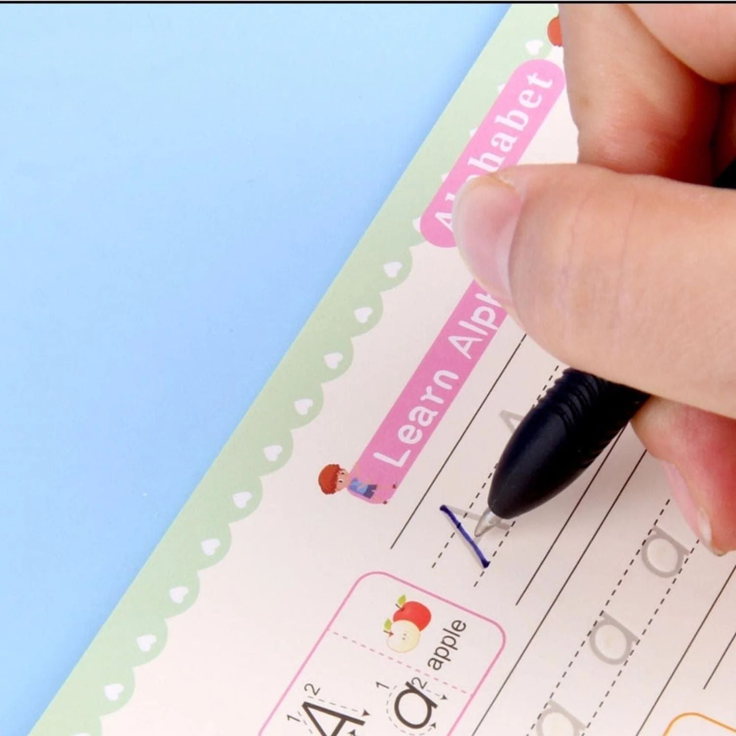 Children's Magic Copybooks Reusable Handwriting Practice Set