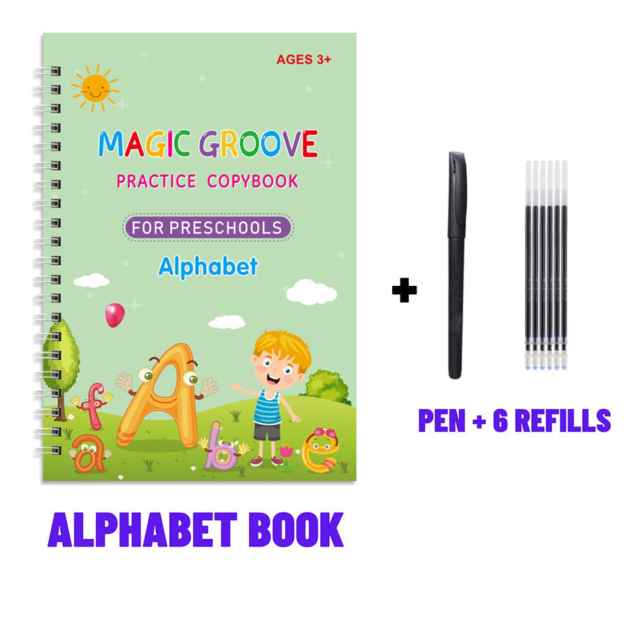 Children's Magic Copybooks Reusable Handwriting Practice Set