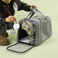 Large Foldable Mesh Cat Carrier Bag Breathable Portable Oxford Fabric