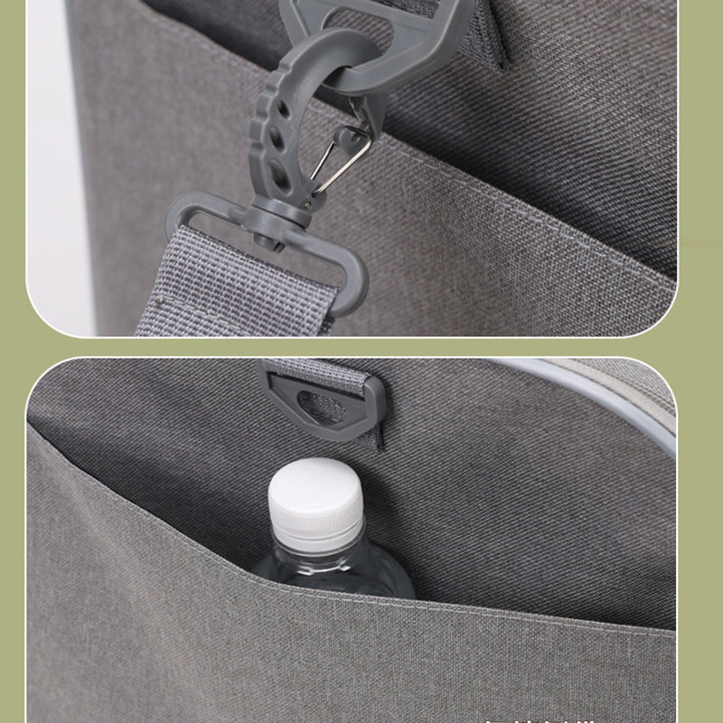 Large Foldable Mesh Cat Carrier Bag Breathable Portable Oxford Fabric