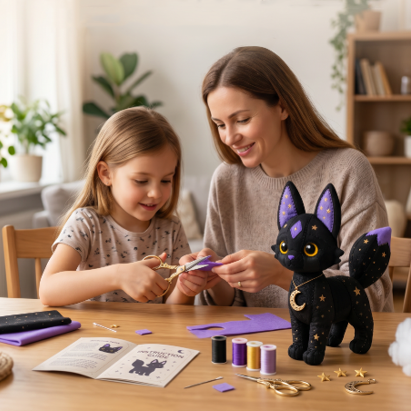Beginner Celestial Plush Sewing Kit DIY Craft Set