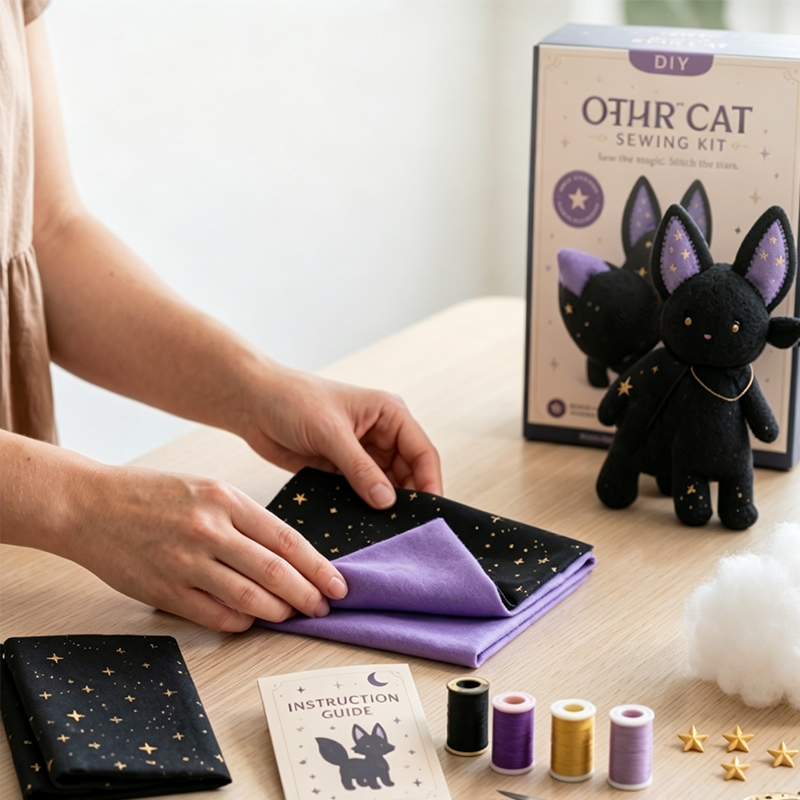 Beginner Celestial Plush Sewing Kit DIY Craft Set