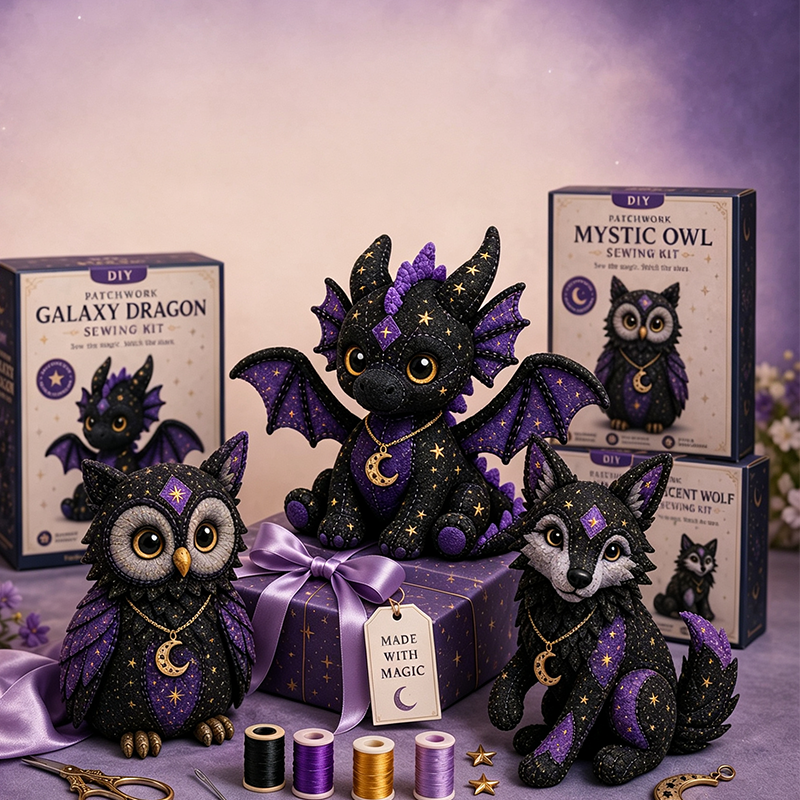 Beginner Celestial Plush Sewing Kit DIY Craft Set
