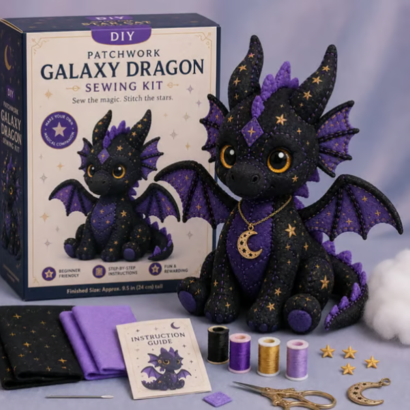 Beginner Celestial Plush Sewing Kit DIY Craft Set