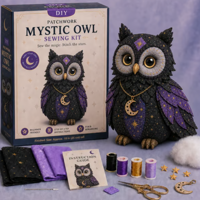 Beginner Celestial Plush Sewing Kit DIY Craft Set
