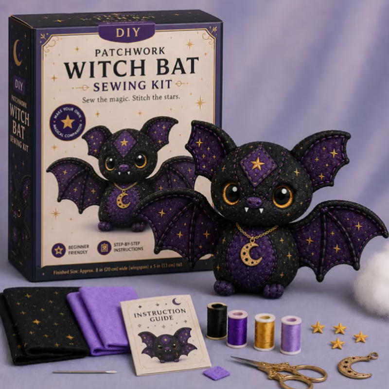 Beginner Celestial Plush Sewing Kit DIY Craft Set
