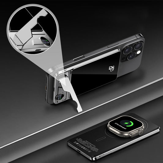 Dual Mode Magnetic 10000mAh Power Bank with Stand
