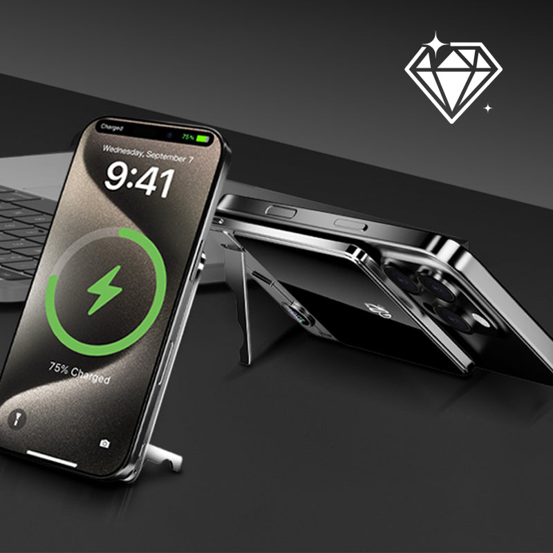 Dual Mode Magnetic 10000mAh Power Bank with Stand