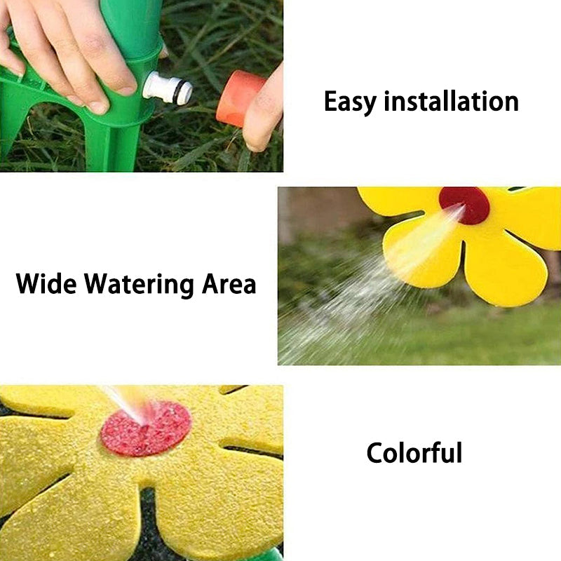 360° Rotating Dancing Flower Yard Lawn Sprinkler