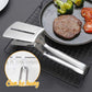 3-in-1 Stainless Steel Cooking Clamp Tongs Flipper Scraper