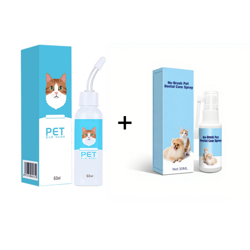 Dog & Cat Ear Cleaner with Natural Plant Extracts