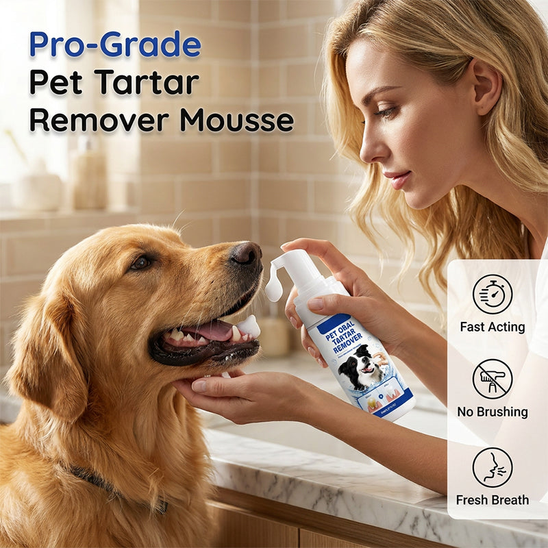 Pro-Grade Pet Tartar Remover Mousse
