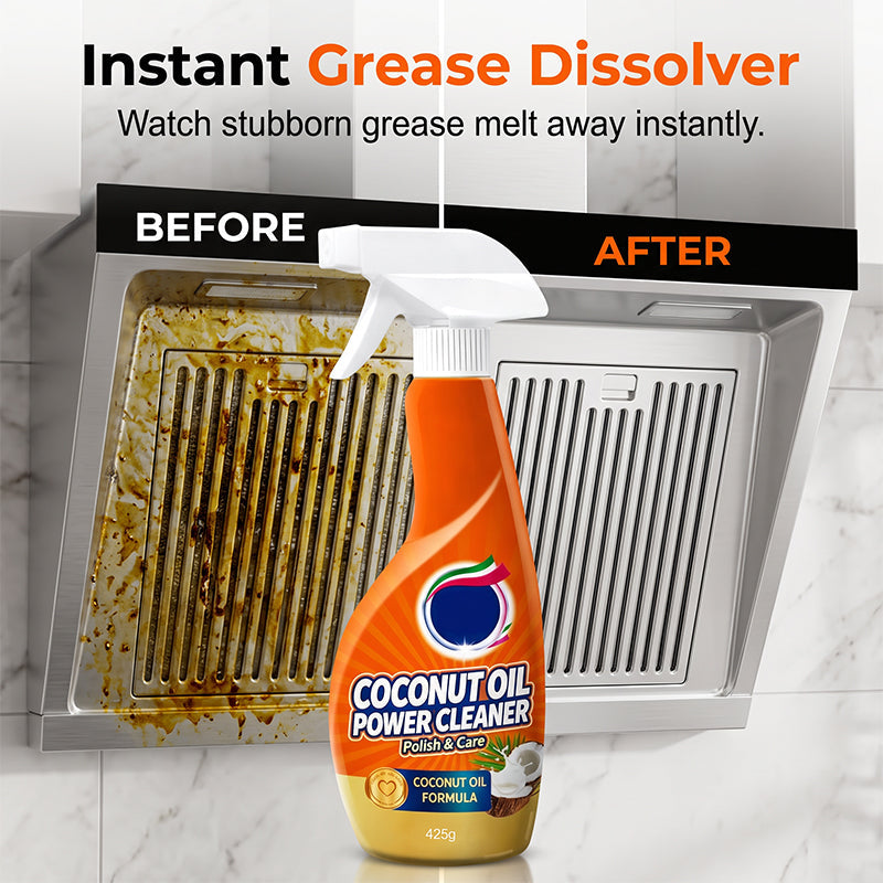 Coconut Oil Kitchen Degreaser Spray 425g