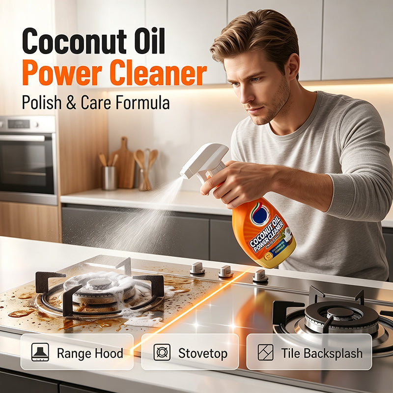 Coconut Oil Kitchen Degreaser Spray 425g