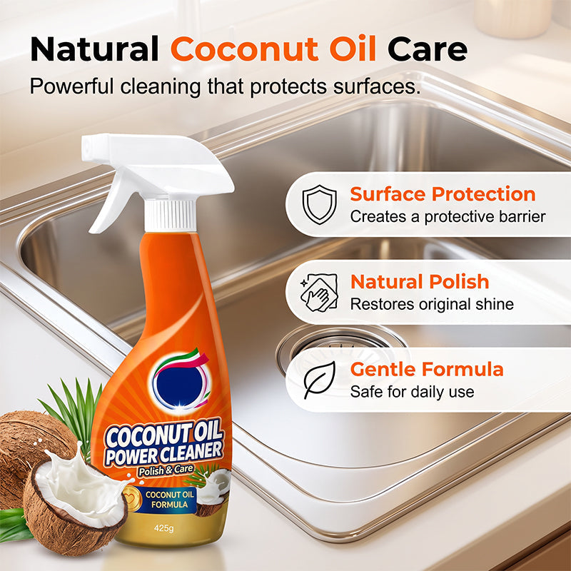 Coconut Oil Kitchen Degreaser Spray 425g