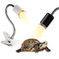 Reptile Heat Lamp Adjustable Gooseneck Clamp Ceramic Socket