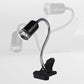 Reptile Heat Lamp Adjustable Gooseneck Clamp Ceramic Socket
