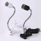 Reptile Heat Lamp Adjustable Gooseneck Clamp Ceramic Socket