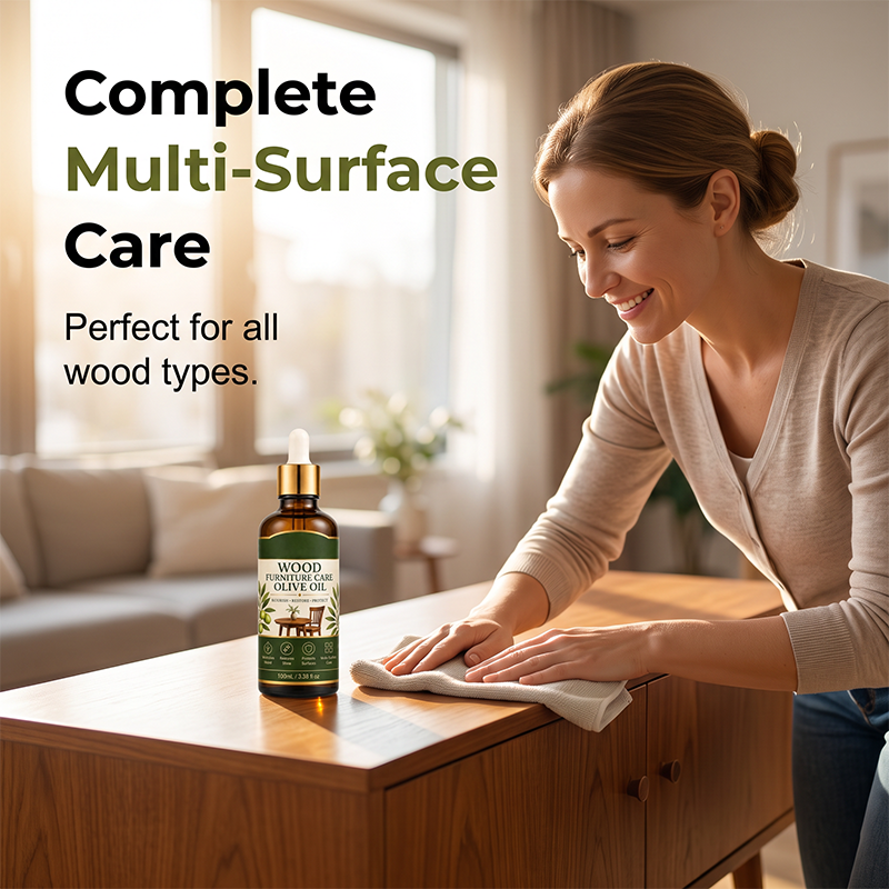 Wood Furniture Care Oil with Olive Oil
