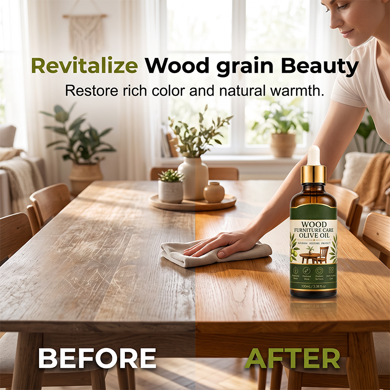 Wood Furniture Care Oil with Olive Oil