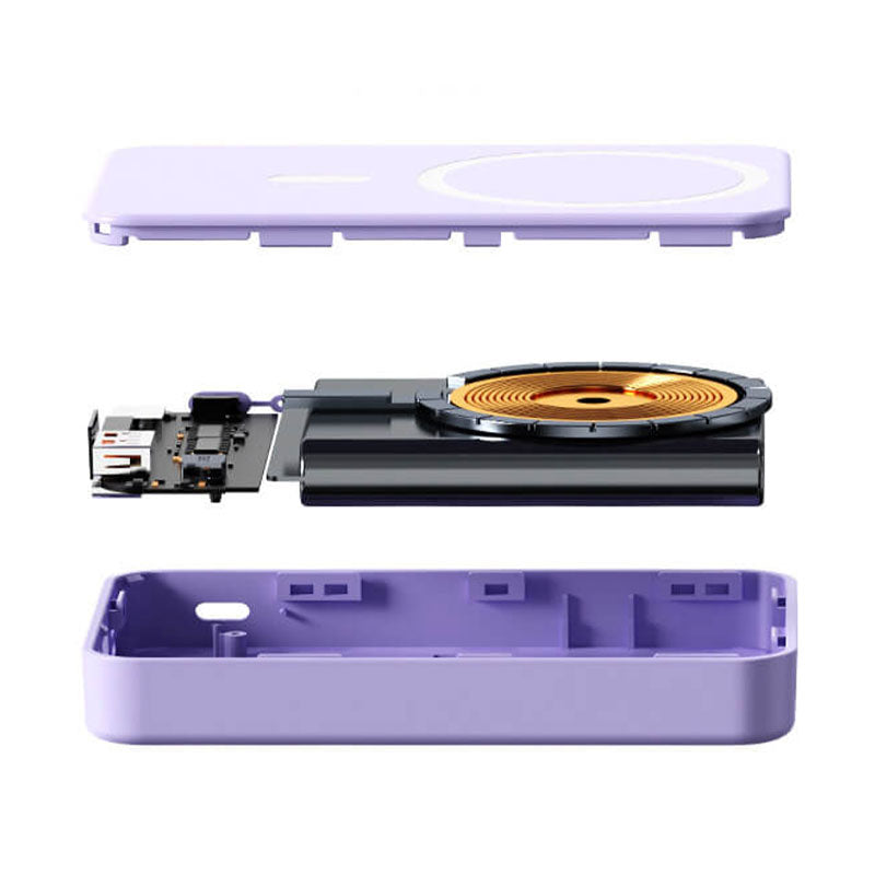 10000mAh Magnetic Wireless Charging Power Bank with Stand