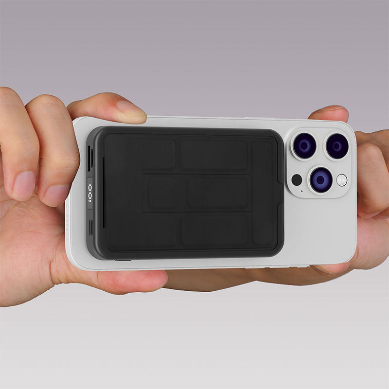 10000mAh Magnetic Wireless Charging Power Bank with Stand