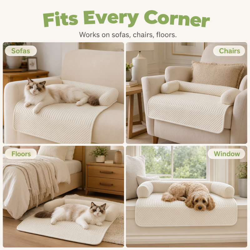Scratch-Resistant Pet Bed