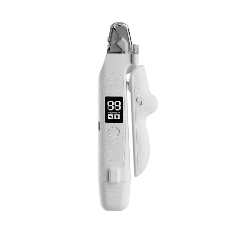 2-in-1 LED Pet Nail Clipper & Grinder with LCD Display