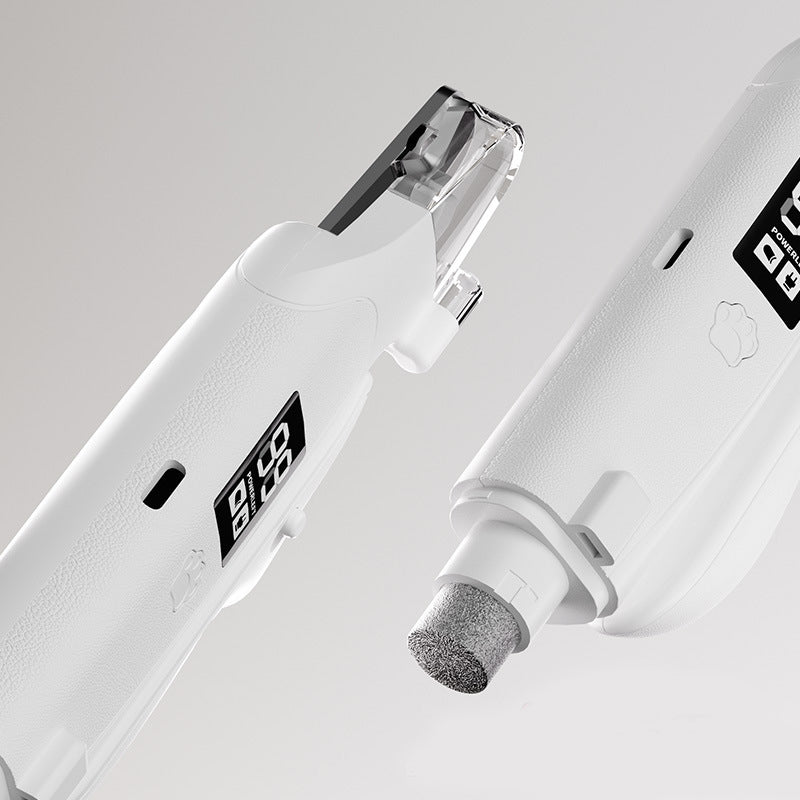 2-in-1 LED Pet Nail Clipper & Grinder with LCD Display