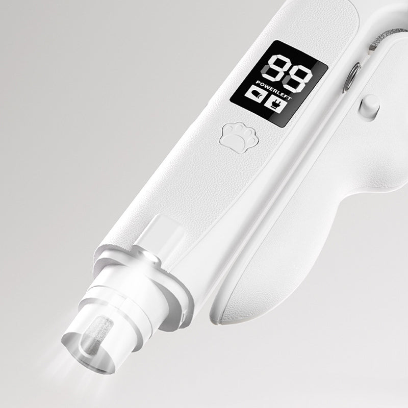 2-in-1 LED Pet Nail Clipper & Grinder with LCD Display