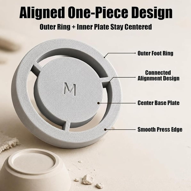 Pottery Centering Tool Set for Bowls and Mugs